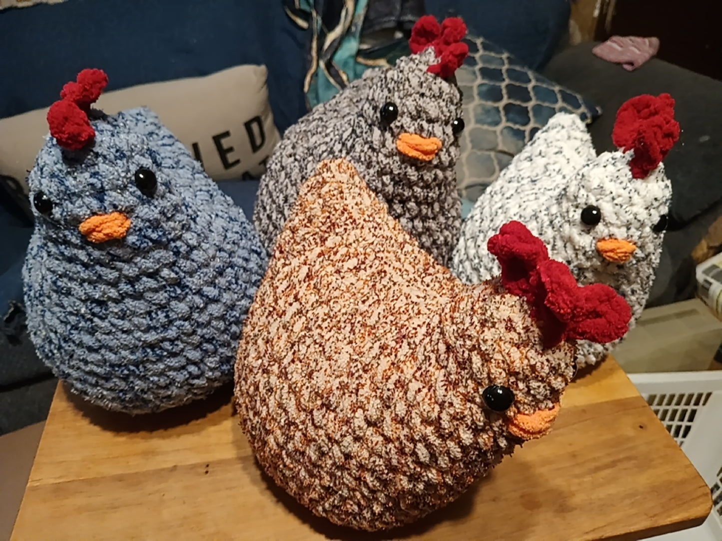 Large chicken plush