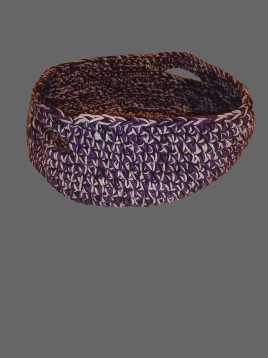 Decorative storage basket