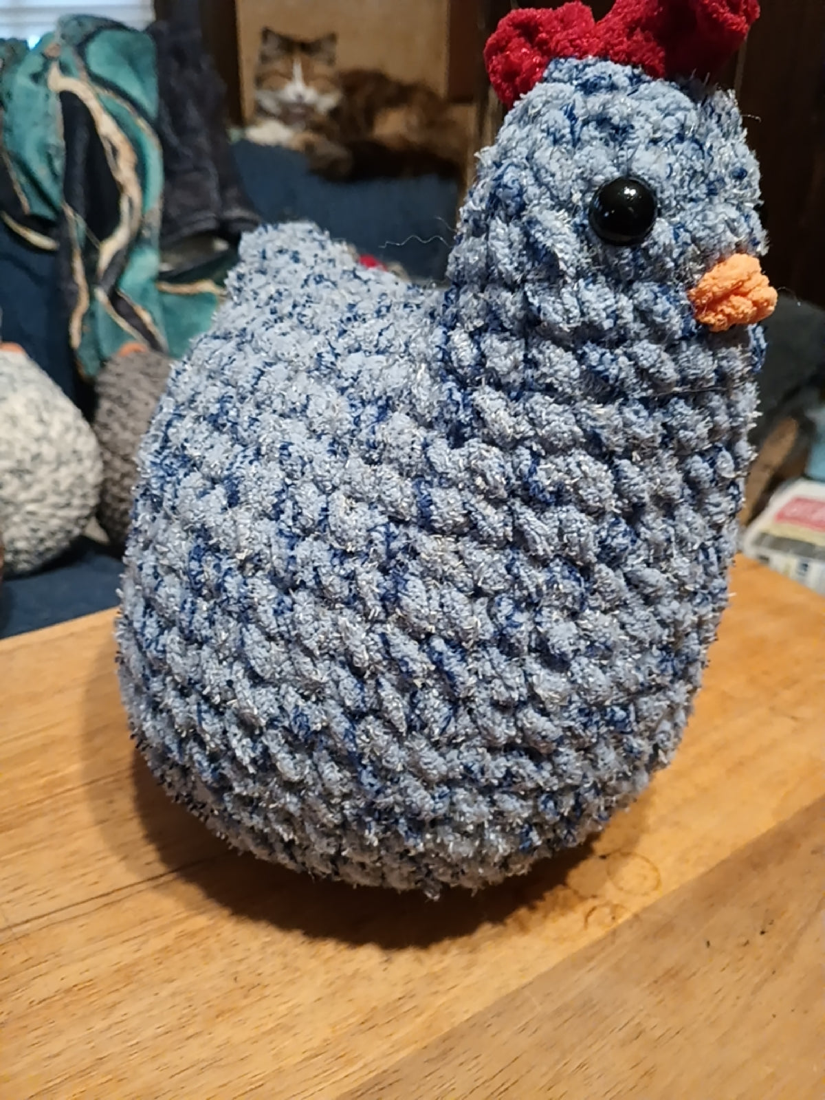 Large chicken plush