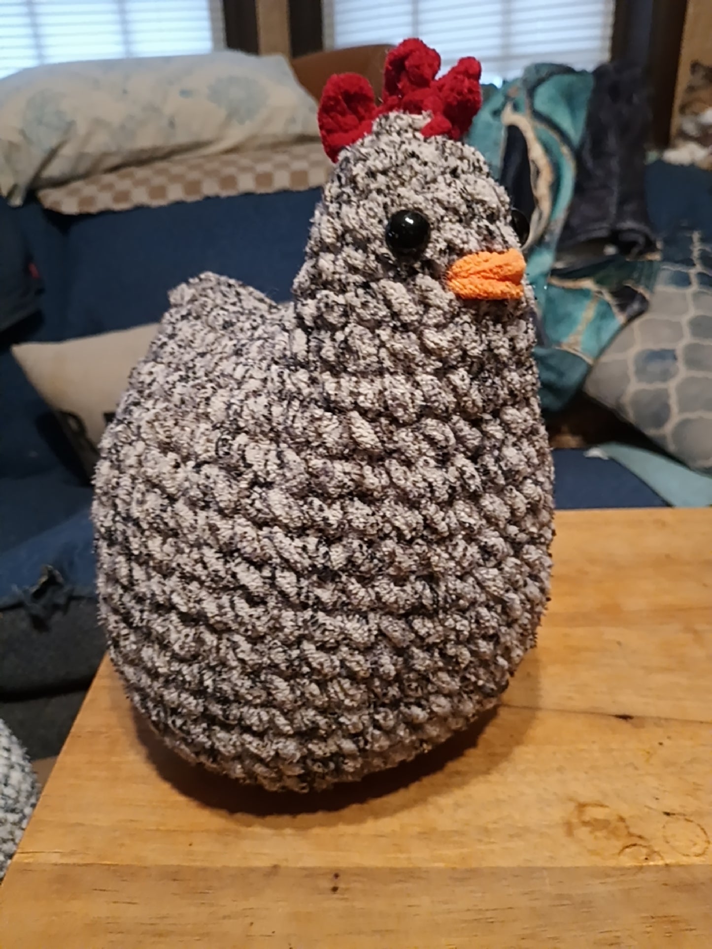 Large chicken plush