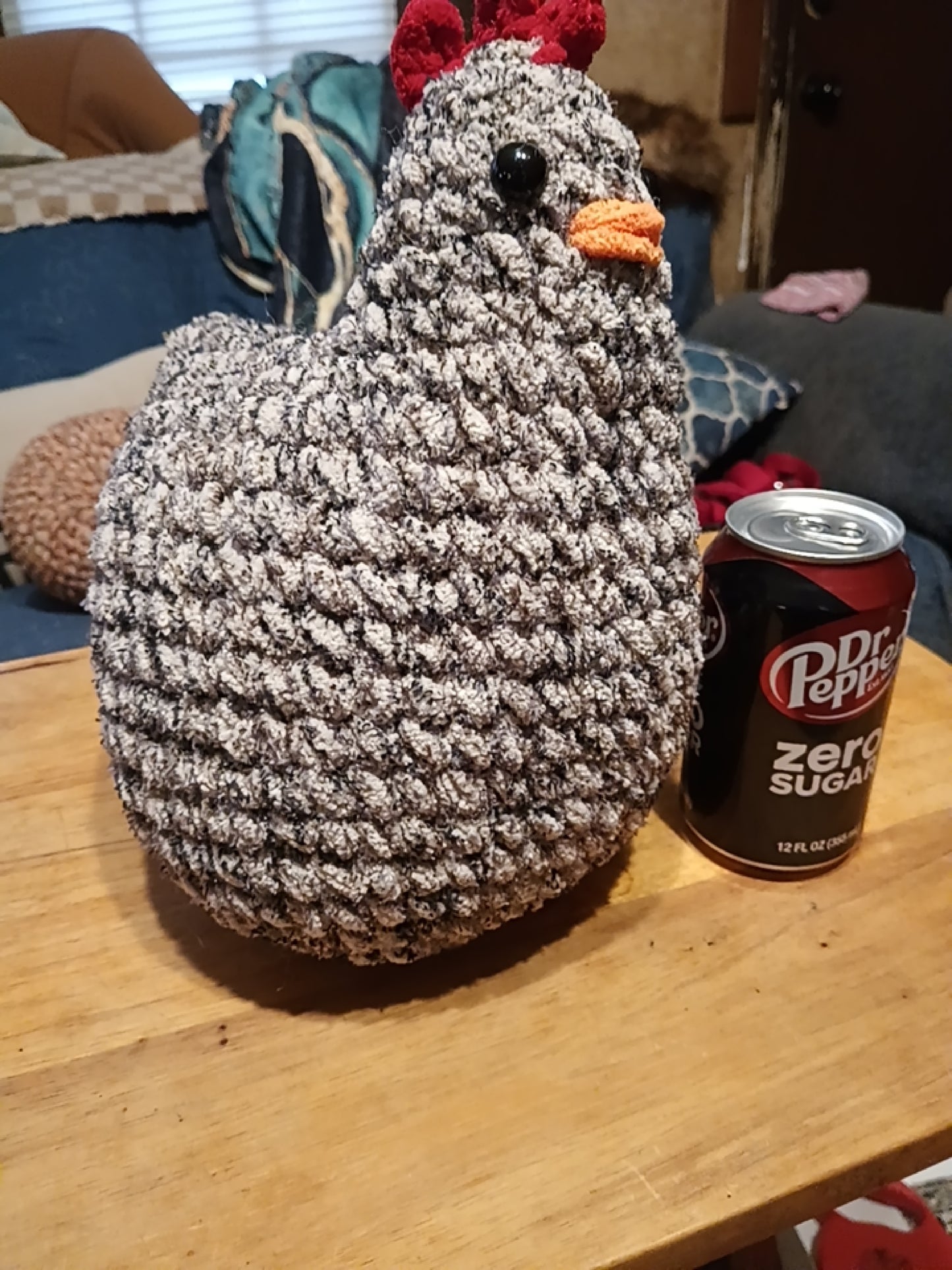 Large chicken plush