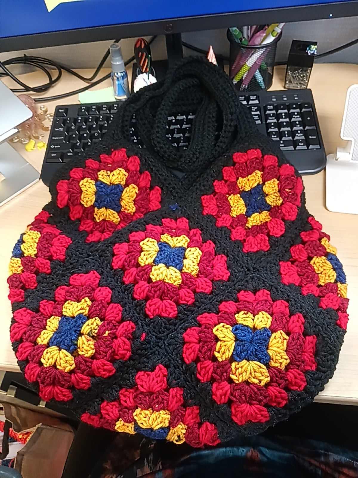 Granny square bag
