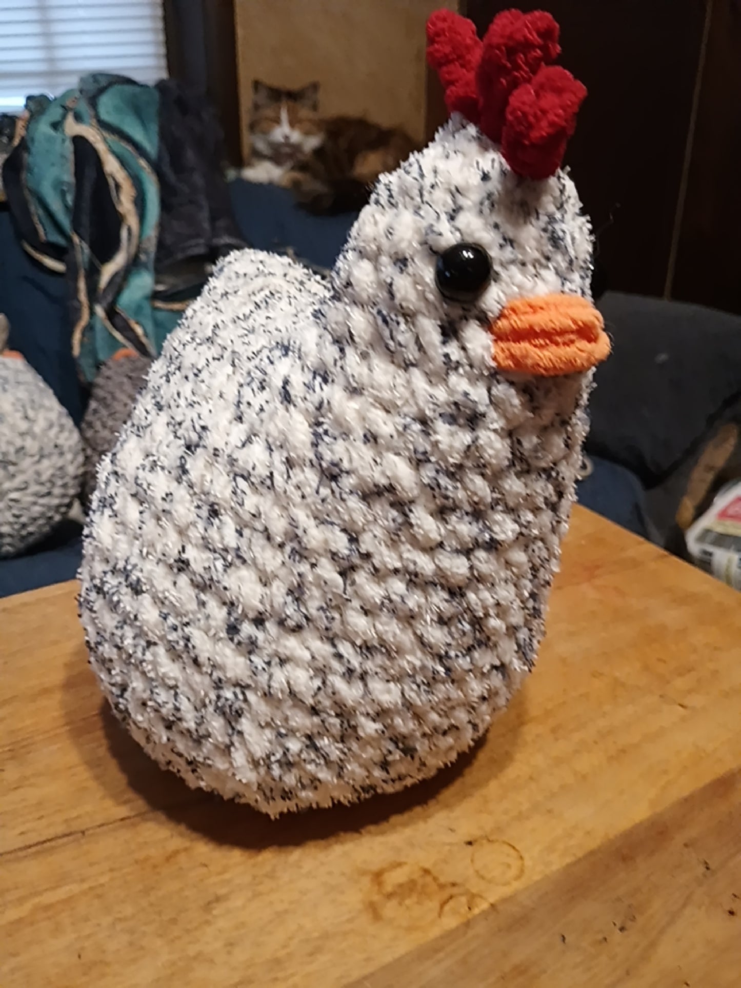 Large chicken plush