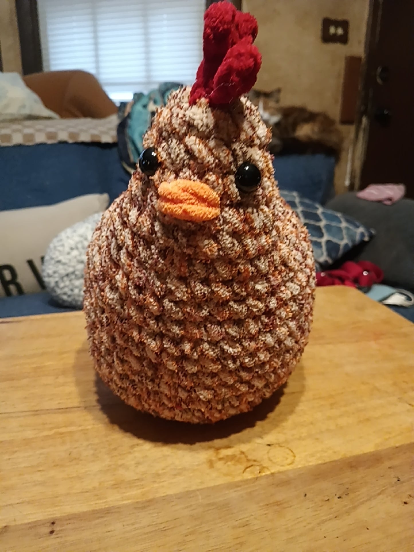 Large chicken plush
